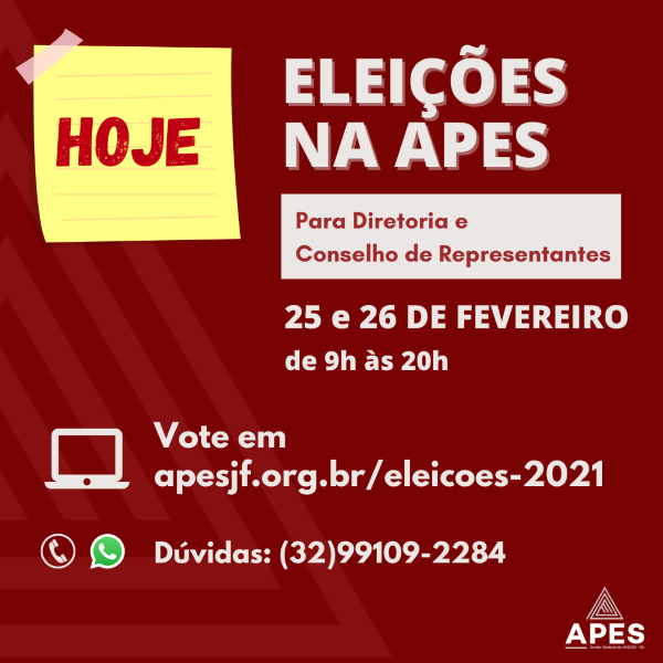 Leia mais sobre o artigo Eleições na APES: acessa aqui todas as informações!